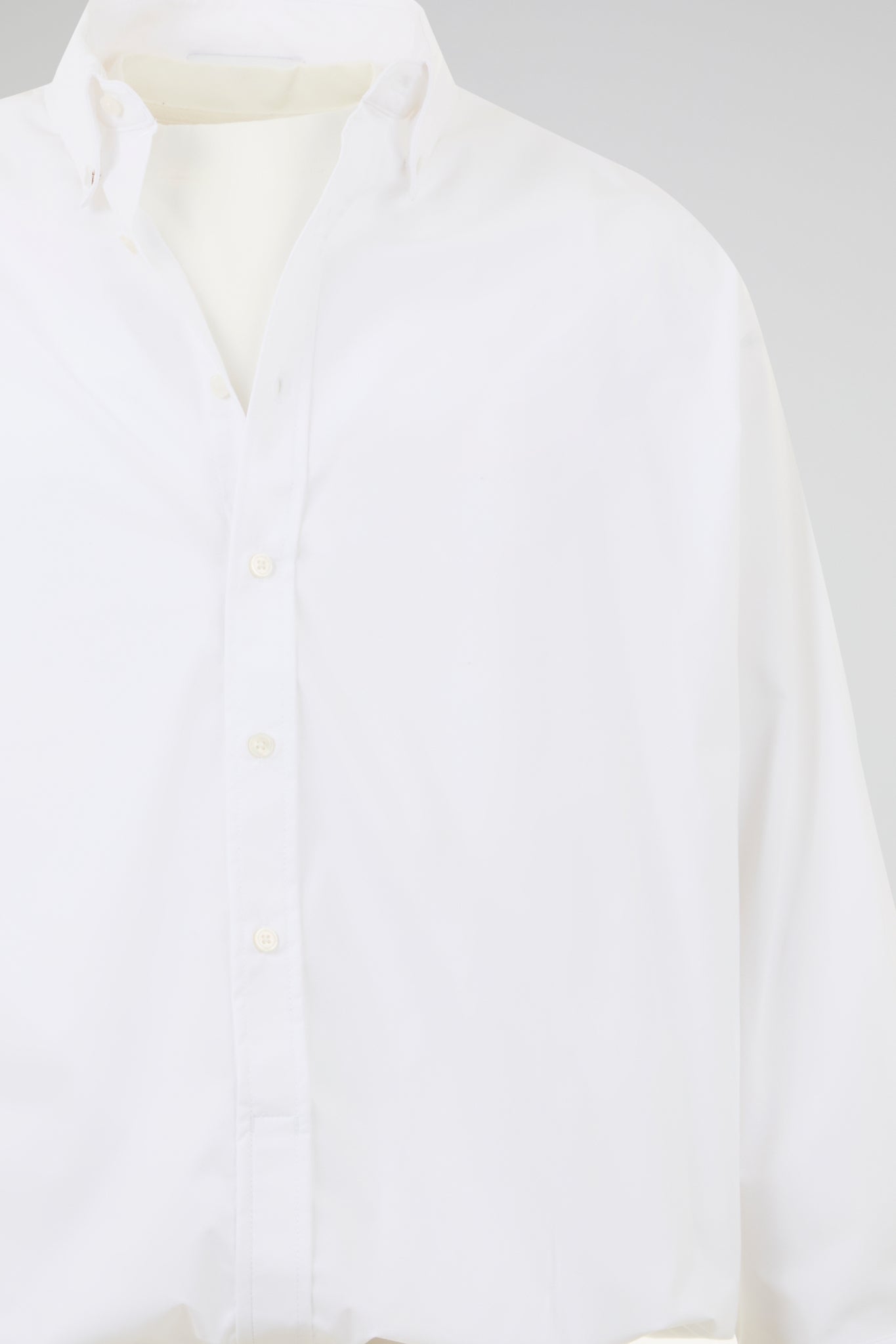 Minimal White Overshirt