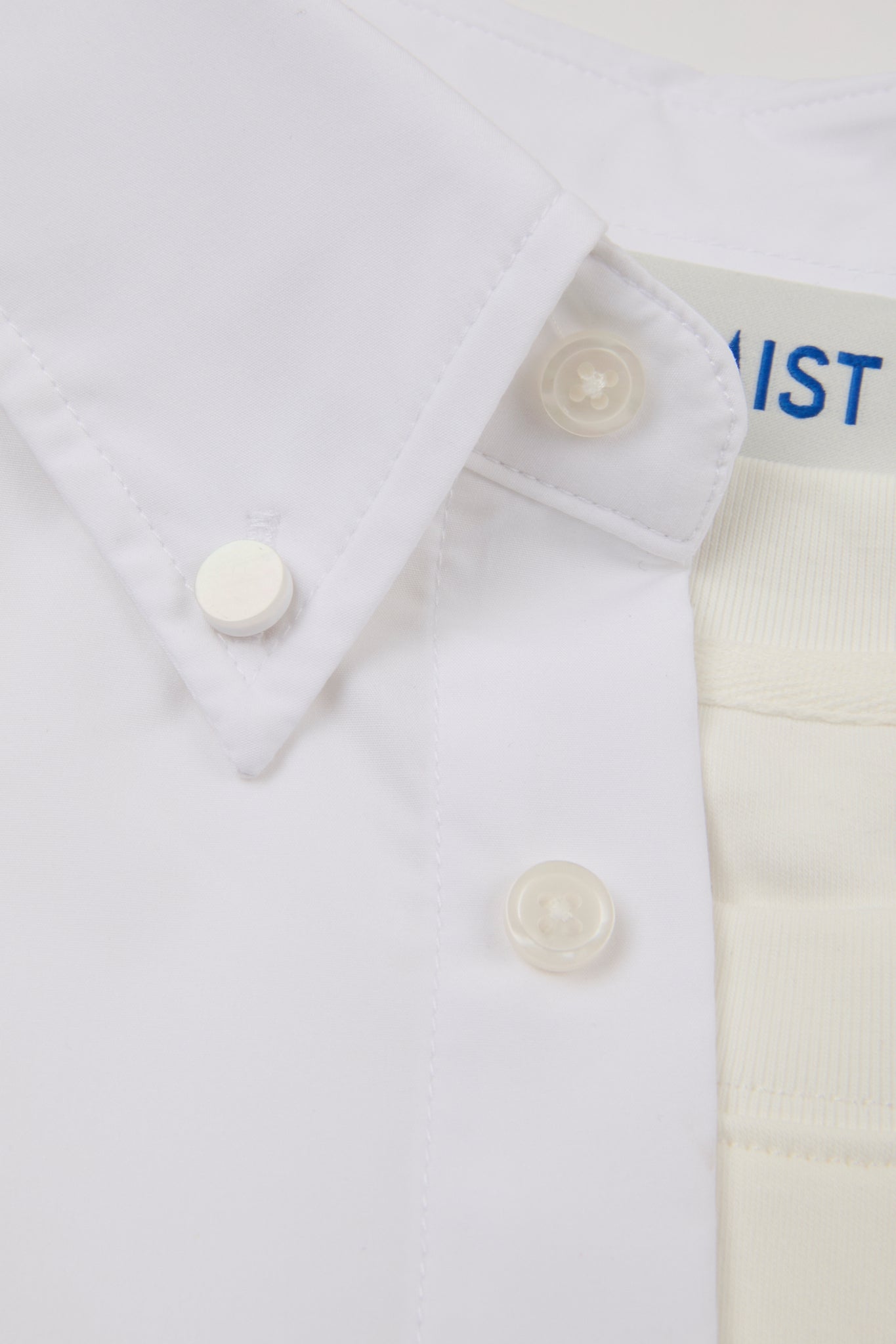Minimal White Overshirt