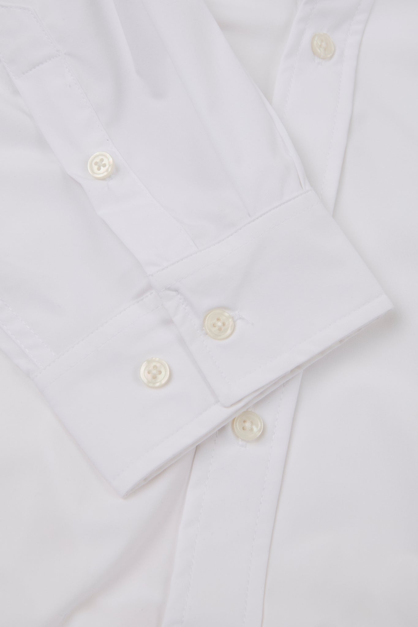 Minimal White Overshirt