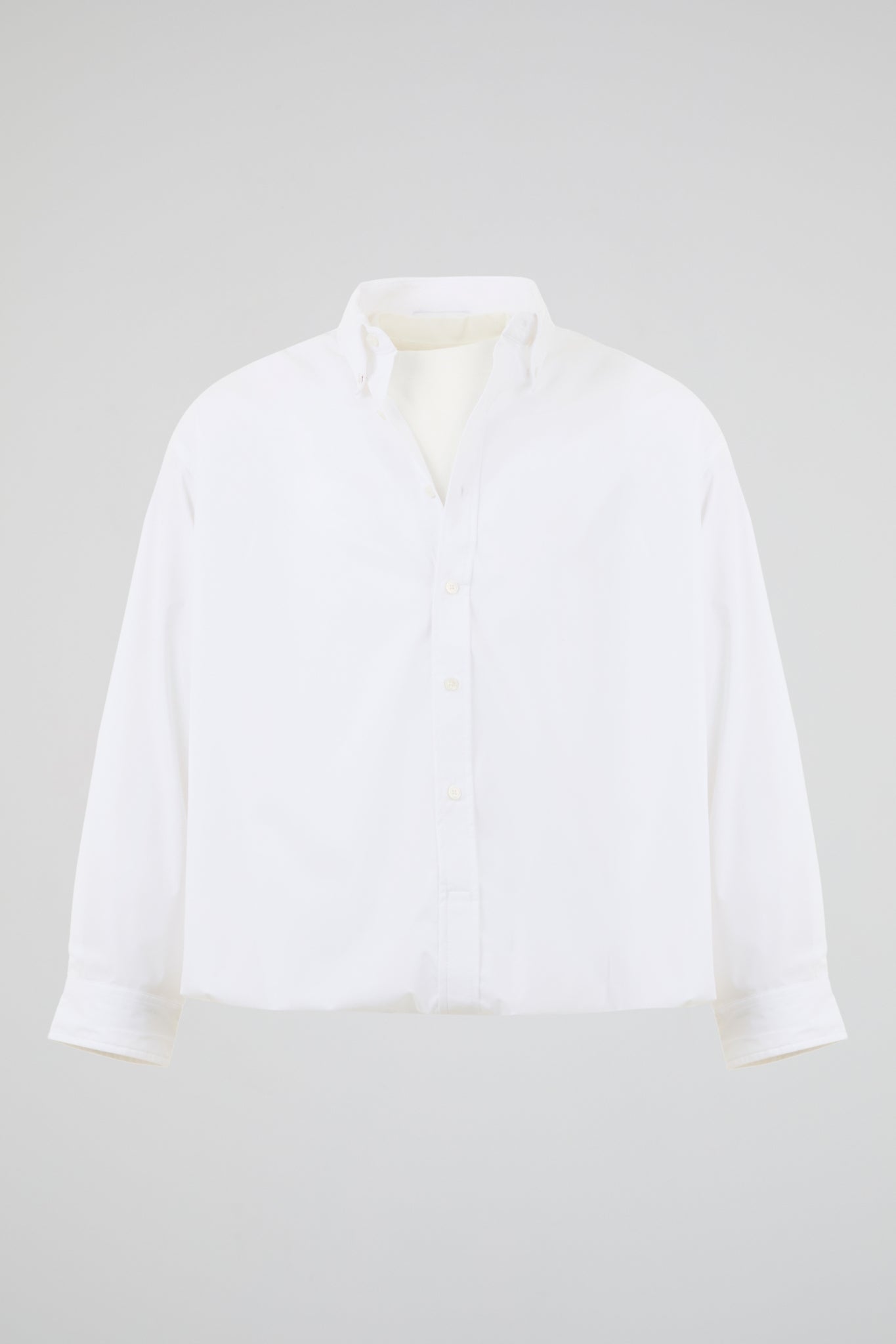 Minimal White Overshirt