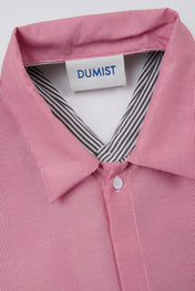 Layered Stripe Double-Overshirt