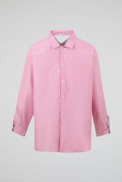 Layered Stripe Double-Overshirt