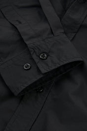 Black Cropped Overshirt