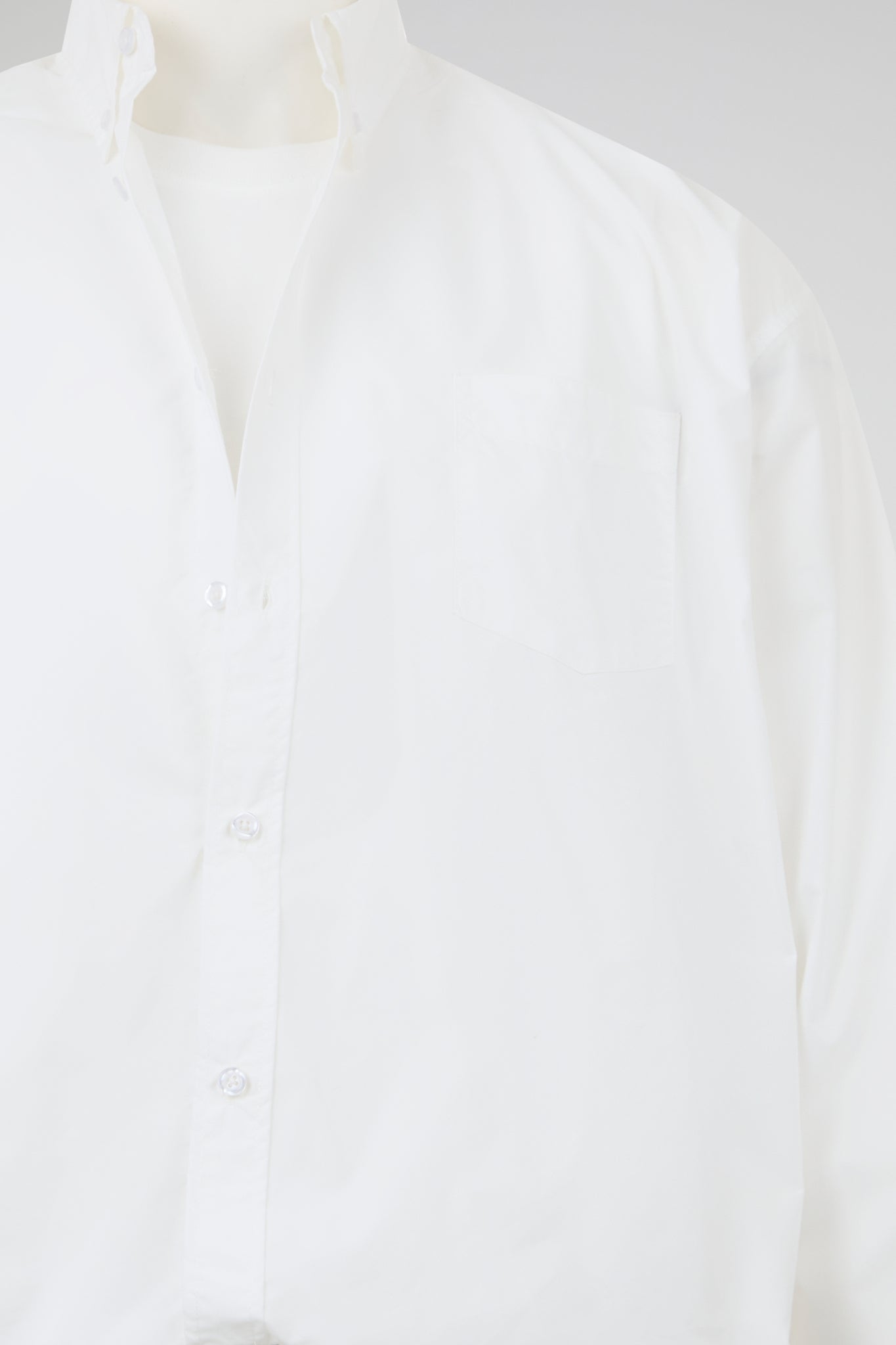 Off-White Cropped Overshirt