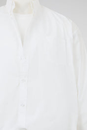 Off-White Cropped Overshirt
