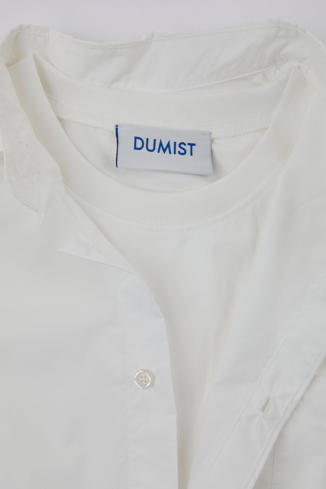Off-White Cropped Overshirt