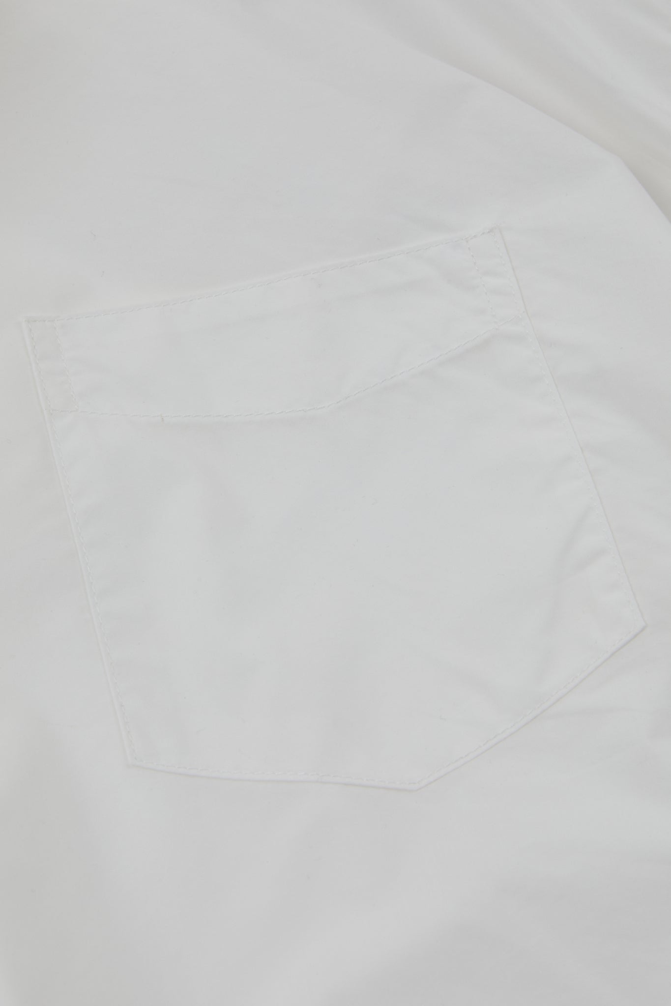 Off-White Cropped Overshirt