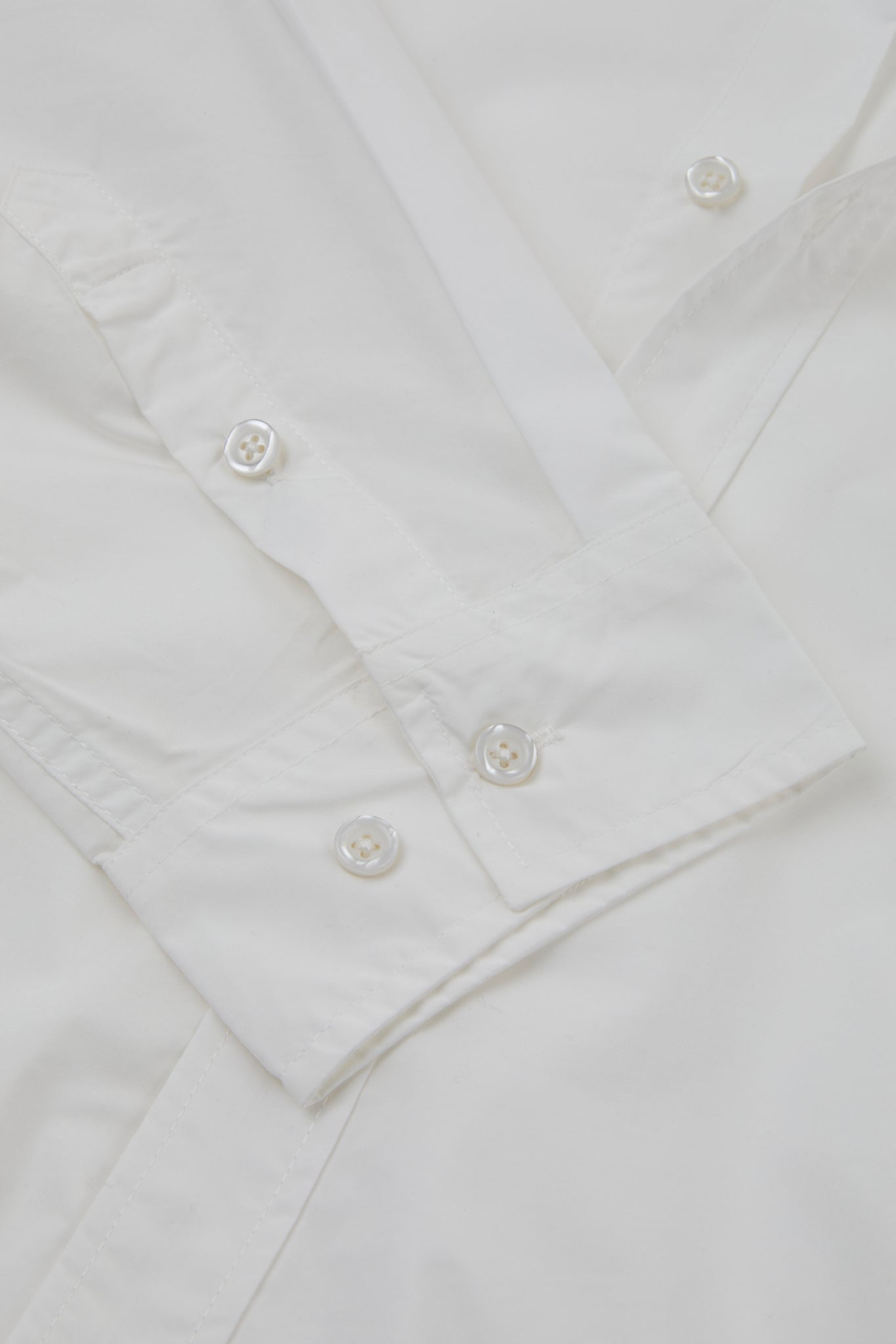 Off-White Cropped Overshirt