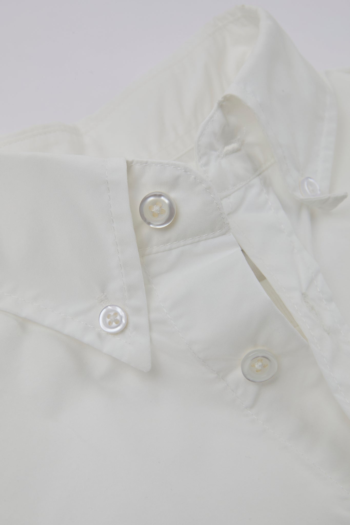 Off-White Cropped Overshirt