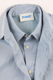 Blue Cropped Double Shirt