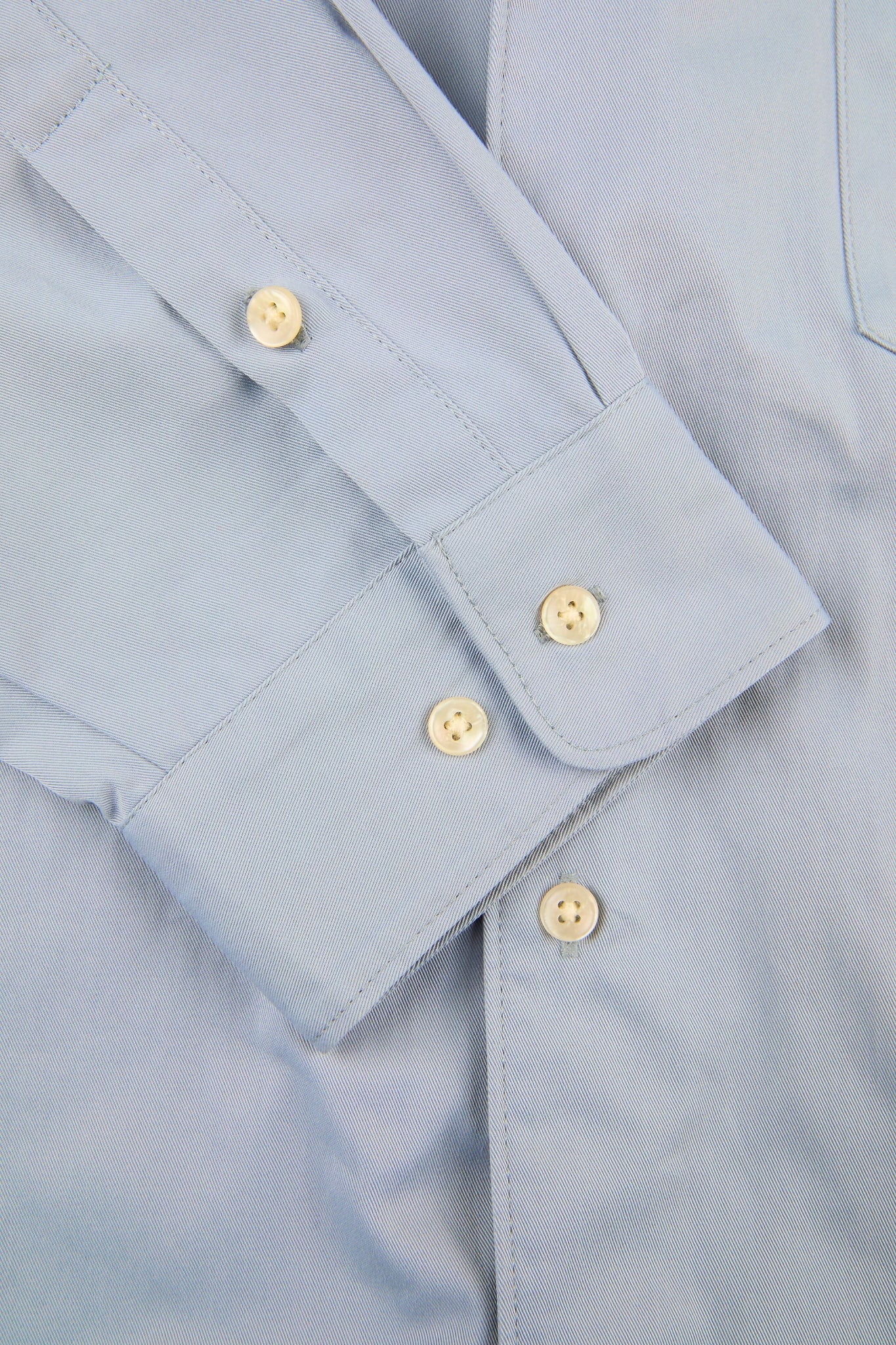 Blue Cropped Double Shirt