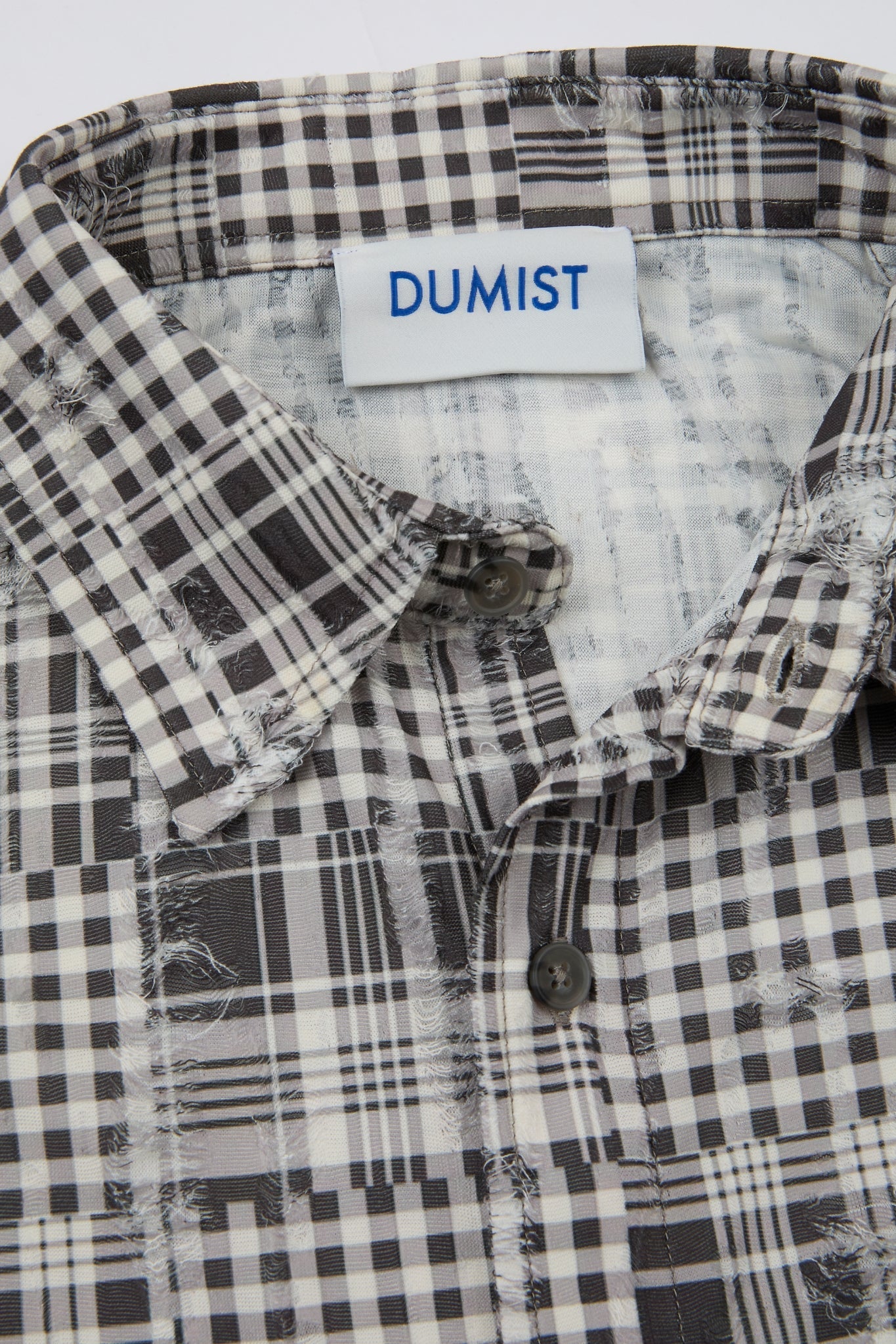 Patchwork Check Shirt