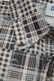 Patchwork Check Shirt