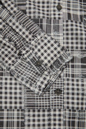 Patchwork Check Shirt