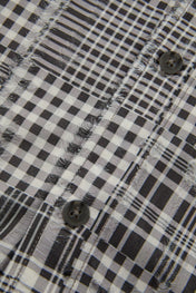 Patchwork Check Shirt
