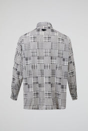 Patchwork Check Shirt