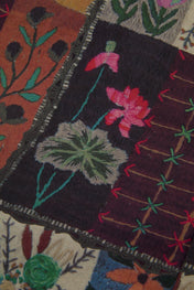 Patchwork Botanical Button-Up Shirt