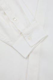Ivory Minimal Button-Up Shirt