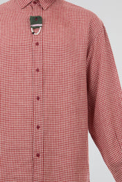 Gingham Charm Button-Up Shirt