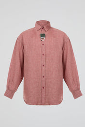 Gingham Charm Button-Up Shirt