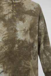 Dumist Tie-Dye Henley Long-Sleeve