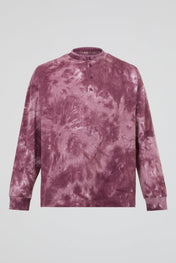 Dumist Tie-Dye Henley Long-Sleeve