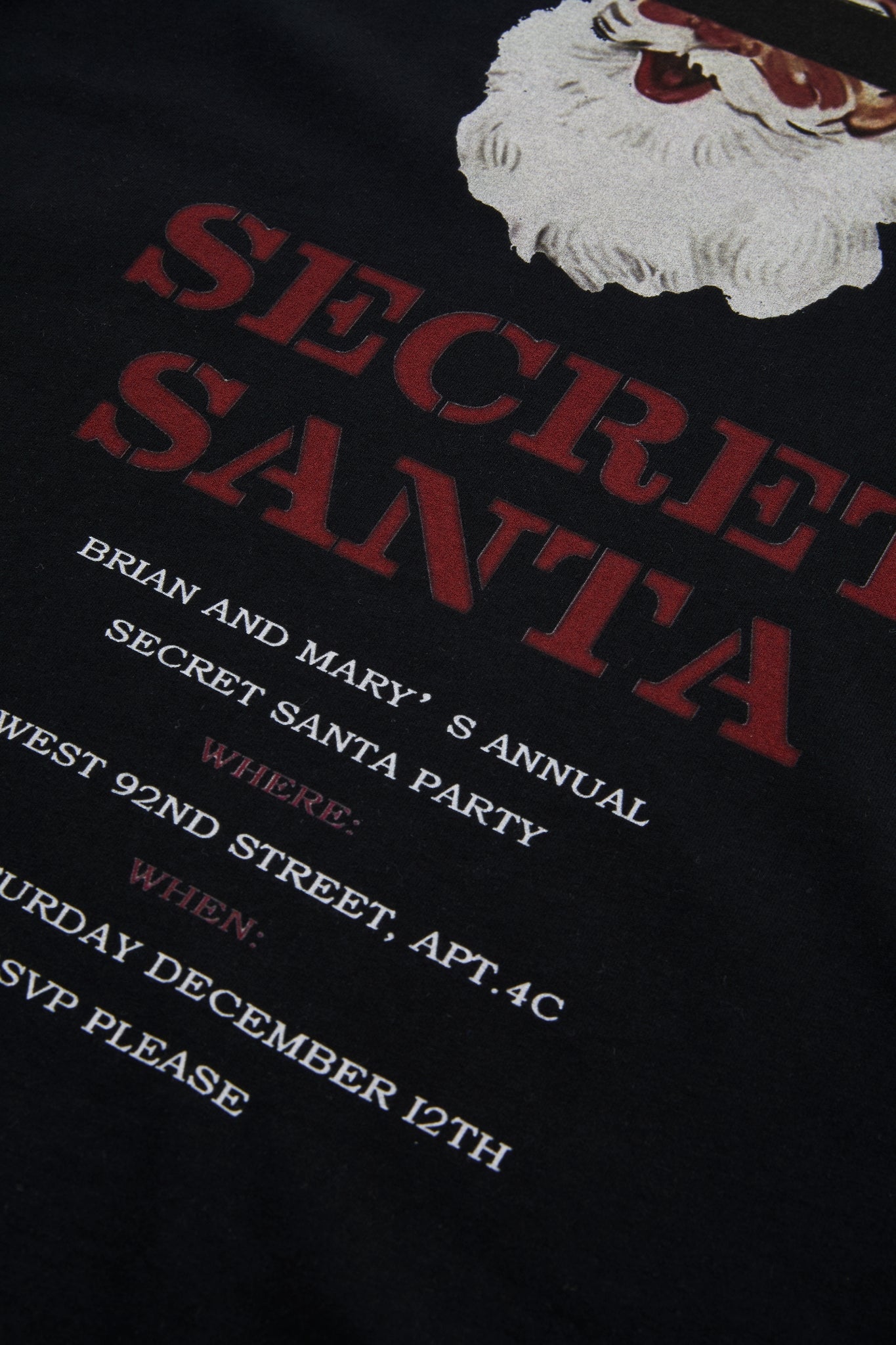 Secret Santa Graphic T-Shirt
