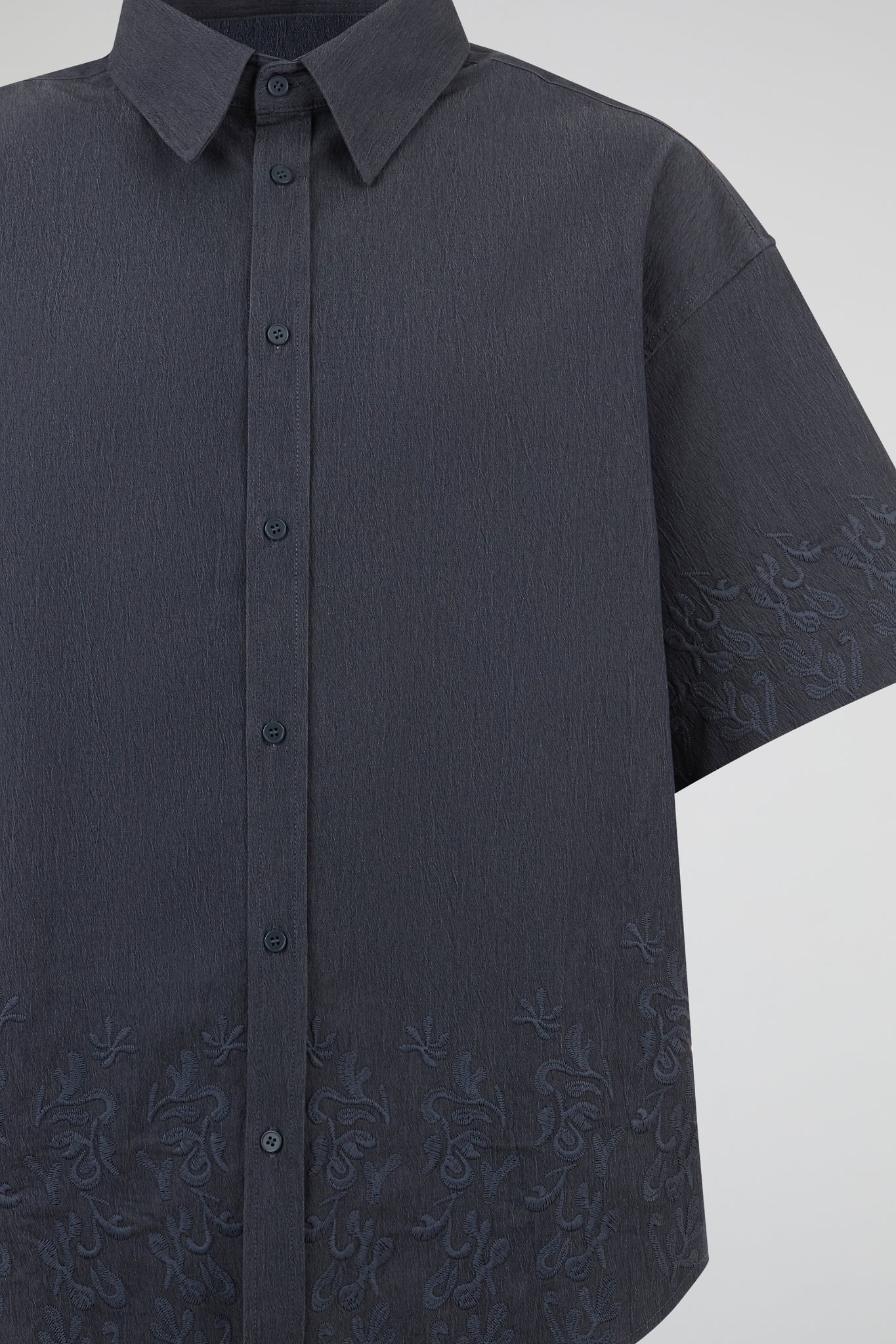Embroidered Short Sleeve Shirt