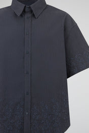 Embroidered Short Sleeve Shirt