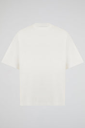 Ivory Clean Structure Oversized T-Shirt