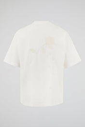 Ivory Clean Structure Oversized T-Shirt