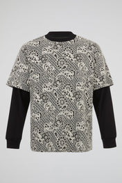 Patterned Double-Layer Tee