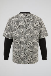 Patterned Double-Layer Tee