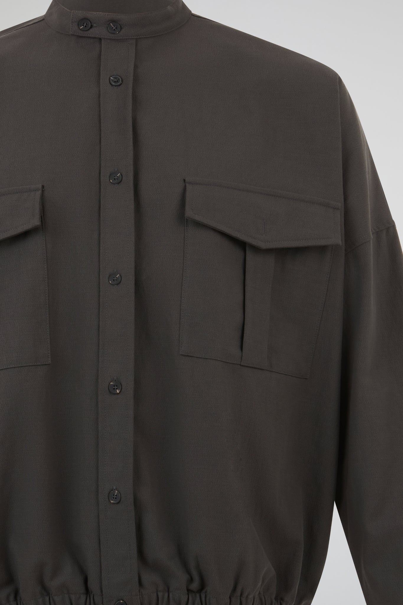 Grey Utility Field Jacket