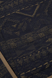 Geometric Jacquard Kimono