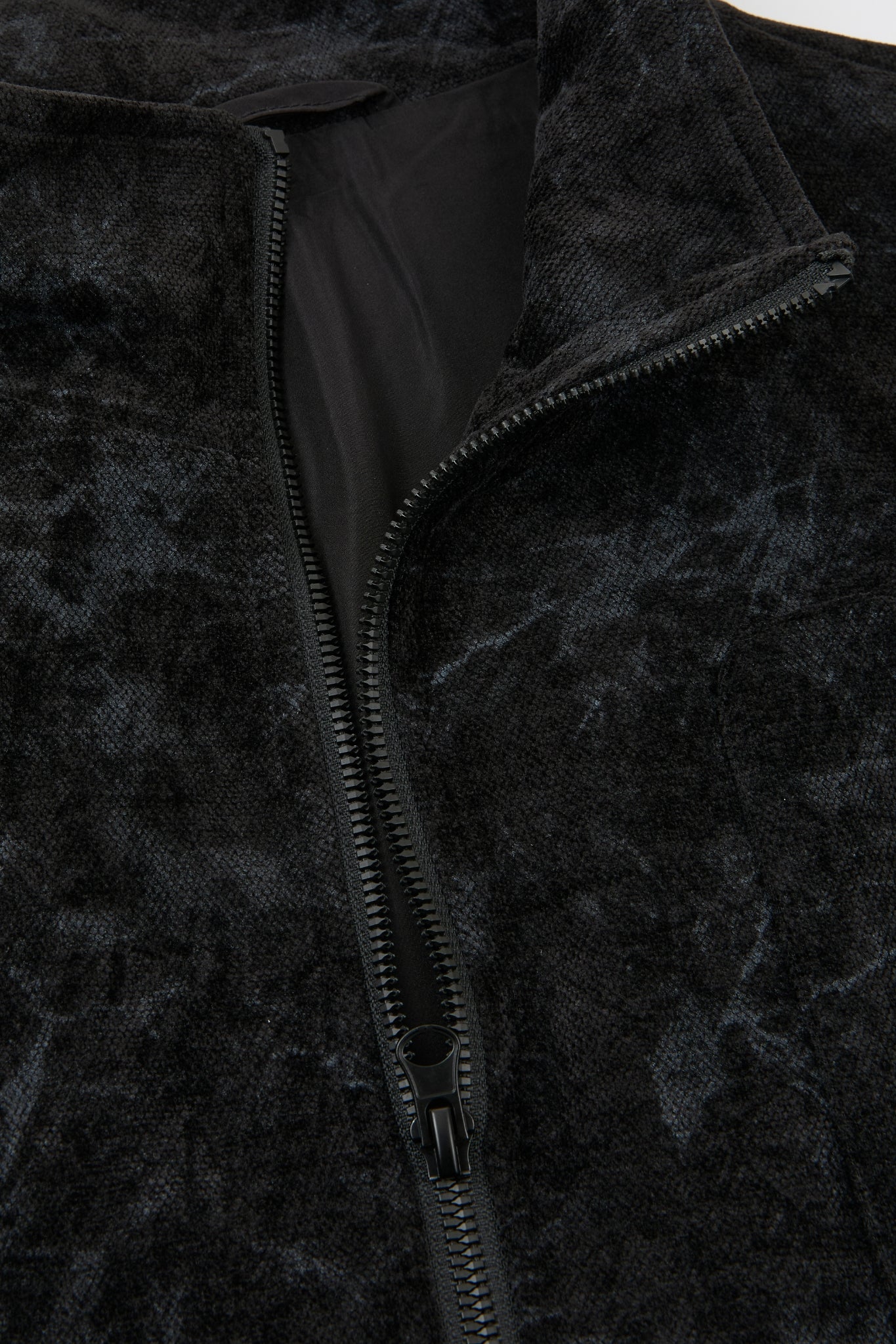 DUMIST Marble-Effect Zip-Up Jacket