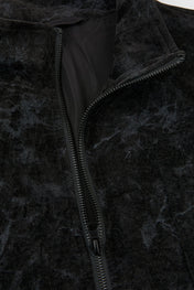 DUMIST Marble-Effect Zip-Up Jacket
