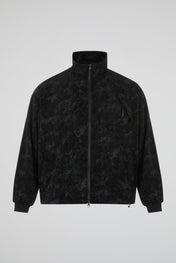 DUMIST Marble-Effect Zip-Up Jacket
