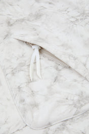 DUMIST Marble-Effect Zip-Up Jacket