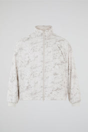 DUMIST Marble-Effect Zip-Up Jacket