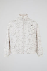 DUMIST Marble-Effect Zip-Up Jacket