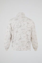DUMIST Marble-Effect Zip-Up Jacket