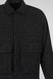 Black Textured Jacket