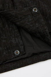 Black Textured Jacket