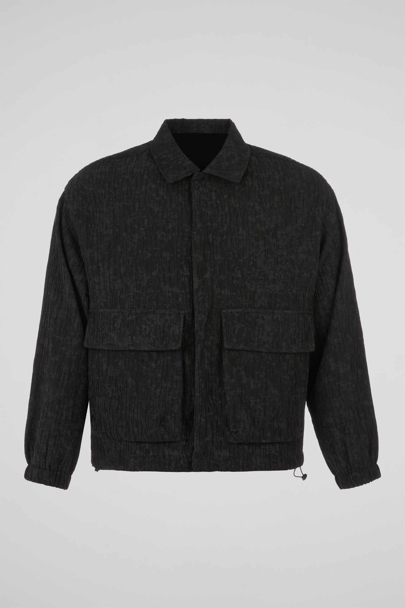 Black Textured Jacket