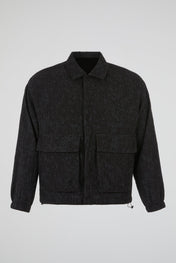 Black Textured Jacket