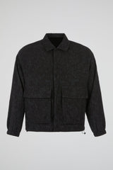 Black Textured Jacket