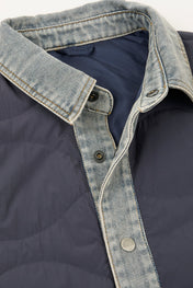 Dumist Denim-Panel Utility Jacket