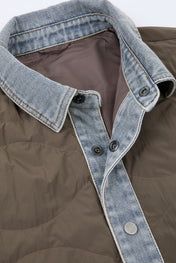 Dumist Denim-Panel Utility Jacket