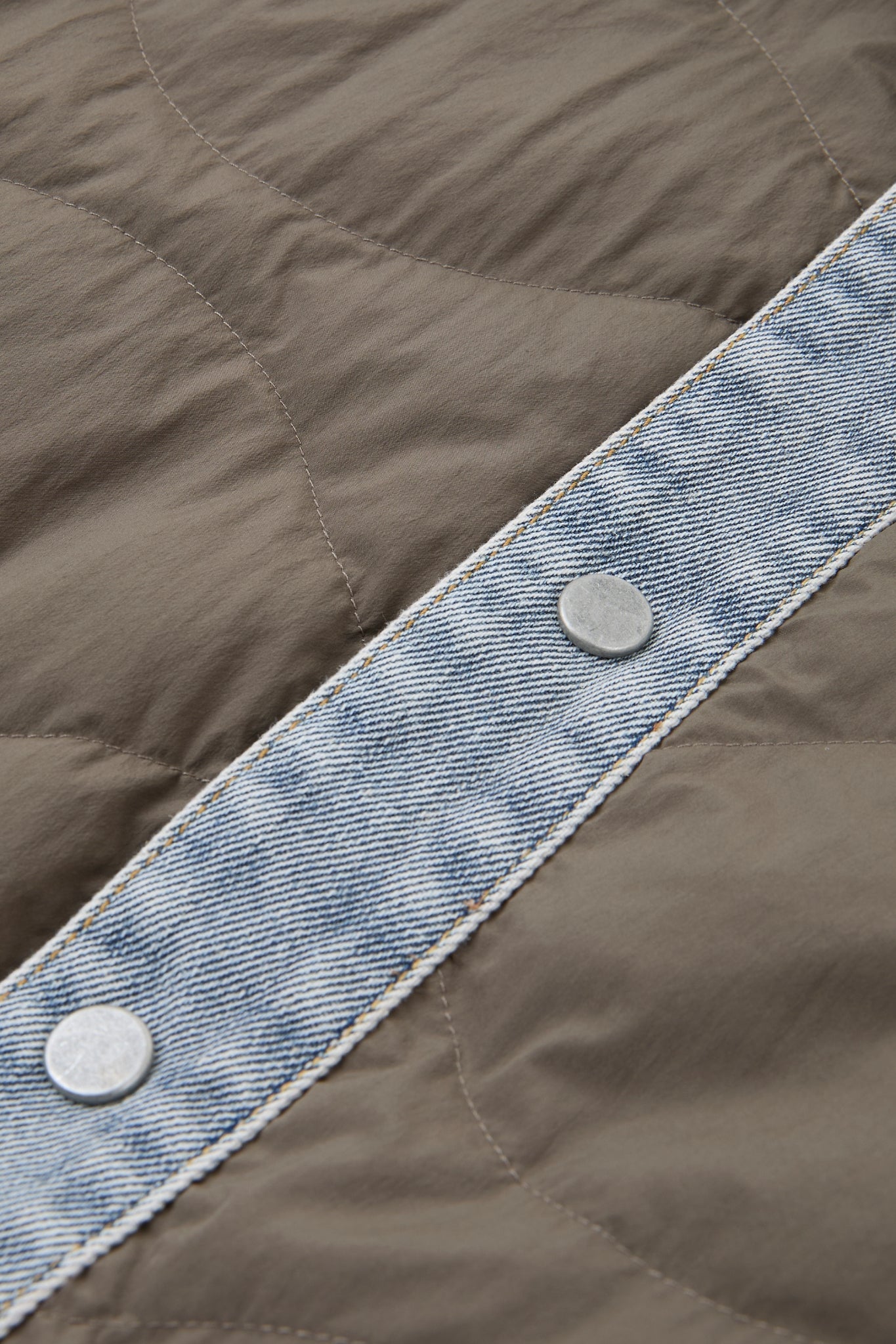 Dumist Denim-Panel Utility Jacket